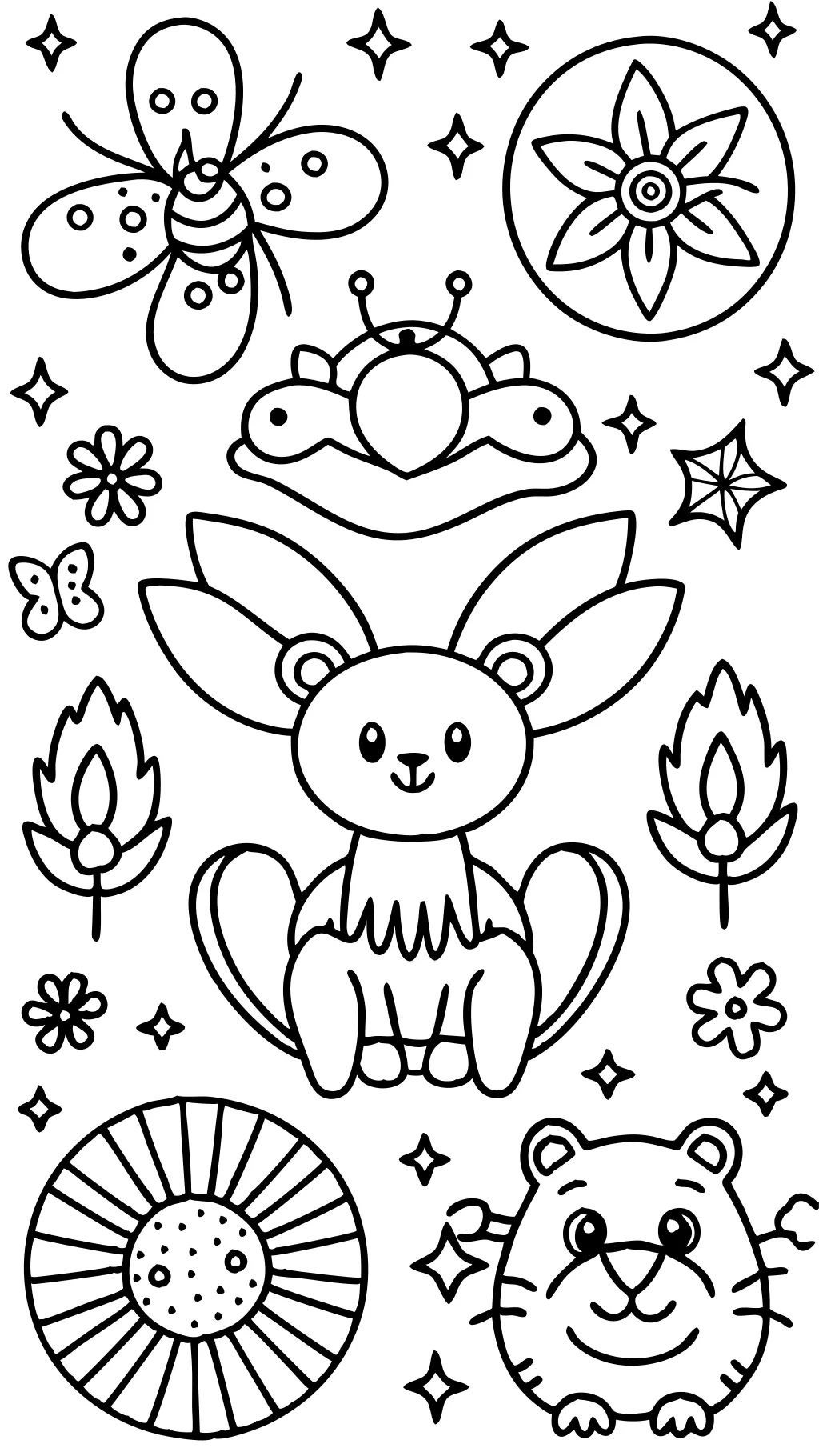 free easy printable coloring pages